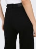 ONLY Jeans mit weitem Bein in Black Denim