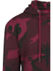Urban Classics Sweat & Fleece - Hoody in burgundy camo
