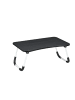 relaxdays Laptoptisch in Schwarz - (B)63 x (H)26 x (T)40 cm