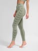 Hummel Hummel Leggings Hmlci Yoga Damen Dehnbarem Feuchtigkeitsabsorbierenden Nahtlosen in SEAGRASS MELANGE