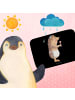 Mr. & Mrs. Panda Badteppich Igel Wein ohne Spruch in Schwarz