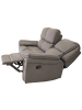 ebuy24 Sofa Saranda Grau 207 x 99 cm