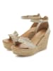 LASCANA Sandalette in beige