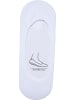 Urban Classics Urban Classics Unisex Invisible Socks 5-Pack in white