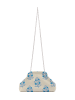 myMo at night Women Clutch in Beige Blue