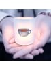 Mr. & Mrs. Panda Windlicht Glas Kaffee Tasse ohne Spruch in Transparent