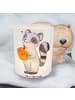Mr. & Mrs. Panda Glas Kerzenhalter Waschbär Kürbis ohne Spruch in Transparent