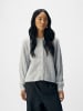 Object Strickjacke in Light Grey Melange