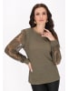 faina Women Blouse in khaki