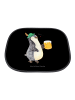 Mr. & Mrs. Panda Sonnenschutz Pinguin Bier ohne Spruch in Schwarz
