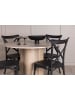 ebuy24 Schwarz 110 x 110 cm