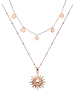 PURELEI Halsketten-Set Kailua 50-55 & 40-45 in Rosegold