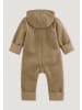 Hessnatur Wollfleece Overall in camelbraun