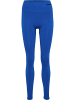 Hummel Hummel Leggings Hmltif Yoga Damen Dehnbarem Schnelltrocknend Nahtlosen in OLYMPIAN BLUE