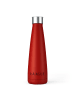 LA VAGUE GRAVITY edelstahl-isolierflasche in mattes Rot