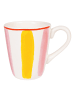 Blond Amsterdam Becher Streifen PY in Rosa - 350 ml