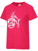 Fußballverein 1. FC Köln Shirt "T-Shirt Basic Pink" in Pink