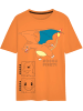 Pokémon 2er-Set: T-Shirt Pokémon in Orange-Dunkelblau