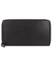 Greenburry Pure Black Geldbörse RFID Schutz Leder 19.5 cm black
