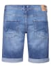 Petrol Industries Bullseye Denim-Shorts Sail in Blau