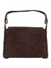 Florence Leder Umhängetasche Florence Tasche dunkelbraun ca. 19cm