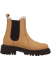 palado Chelsea Boots in honey/stitch black