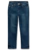 sheego Gerade Stretch-Jeans in dark blue Denim