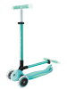 GLOBBER Scooter ELITE GLOW LIGHTS Roller in dunkelmint, mit Leuchtrollen und Glow-Effekt