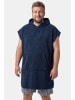 Men Plus Bademantel in navy blau