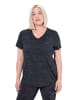 Ulla Popken Shirt in schwarz