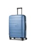 Redolz Essentials 11 4 Rollen Trolley 66 cm mit Dehnfalte cool blue
