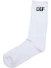 DEF Socken in white/white/white