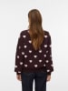 Vero Moda Strickpullover in Winetasting