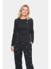 SAINT TROPEZ Bluse langarm ZisteSZ Fitted in Black