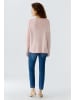 Oui Pullover in rose white