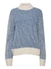 ICHI Strickpullover IHKAMARA Loose fit in True Blue