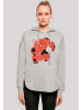 F4NT4STIC Oversized Hoodie Big Hero 6 Baymax Suite Pose in grau