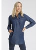 ARIZONA Jeansbluse in dunkel blau
