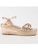 Montevita Sandalen Keilsandalen Sparta Salia4 Gold in Golden