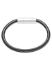 s.Oliver Armband Braided Band in schwarz