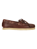 Clarks Schnürschuhe Godney Boat in 5220 British Tan Lea