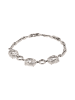 NAEMI Women Bracelet in Silver White