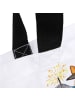 Mr. & Mrs. Panda Badetasche Fledermaus Zauberer mit Spruch in Weiß