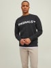 Jack & Jones Basic Sweater Langarm Shirt Rundhals Pullover JORCLEAN in Schwarz-2