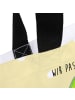 Mr. & Mrs. Panda Badetasche Avocado Toast mit Spruch in Gelb Pastell