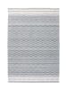 Kayoom Kurzflor Teppich Mirage 110 in violett - grau - rechteckig