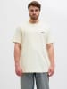 JACK & JONES PLUS T-shirt in Antique White