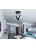 Globo lighting Deckenleuchte "DONOVAN" in black