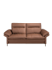 Angel Cerdá Sofa 6242 in Braun / Dunkler Stahl