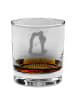 Mr. & Mrs. Panda Whiskey Glas Bär Lied mit Spruch in Transparent